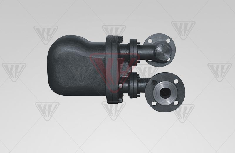 Lever float steam trap