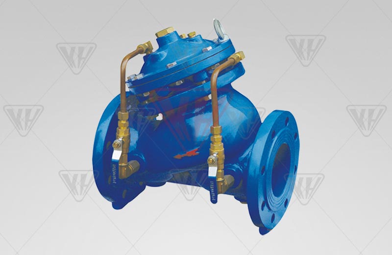 Diaphragm multi-function pump control valve